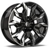 Janta aliaj Carbonado Grand 8.0x18 5x120 ET30 BFP - Black Front Polished