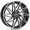 Janta aliaj Keskin Tuning KT20 8.5x19 5x100 ET30 BFP - Black Front Polish