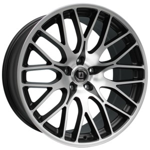 Janta aliaj Diewe Wheels Fina 8.5x19 5x108 ET45 NM - Nero machined
