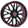 Janta aliaj MAM Leichtmetallräder RS4 8.5x19 5x108 ET45 BPRI - Black Painted Red Inside