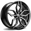 Janta aliaj seventy9 SCF-D 8.5x19 5x112 ET35 BFP - Black Front Polished