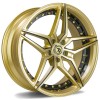 Janta aliaj seventy9 SV-AR 9.5x19 5x112 ET38 GBLMB - Gold Black Lip Milled Black