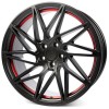 Janta aliaj Keskin Tuning KT20 8.5x19 5x112 ET45 MBRI - MATT BLACK RED INSIDE