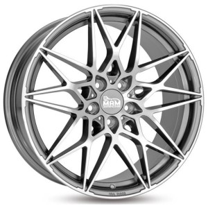 Janta aliaj MAM Leichtmetallräder B2 8.5x19 5x112 ET45 PFP - Palladium front polish