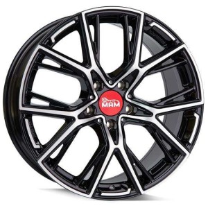 Janta aliaj MAM Leichtmetallräder B4 8.5x19 5x112 ET30 BFP - Black Front Polished