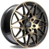 Janta aliaj Carbonado Crazy 8.5x19 5x120 ET35 BGGF - Black Glossy Gold Front