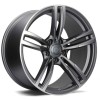 Janta aliaj Carbonado Diamond 9.5x19 5x120 ET38 MAFP - Matt Anthracite Front Polished