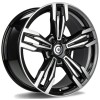 Janta aliaj Carbonado Dynamite 9.5x19 5x120 ET38 BFP - Black Front Polished