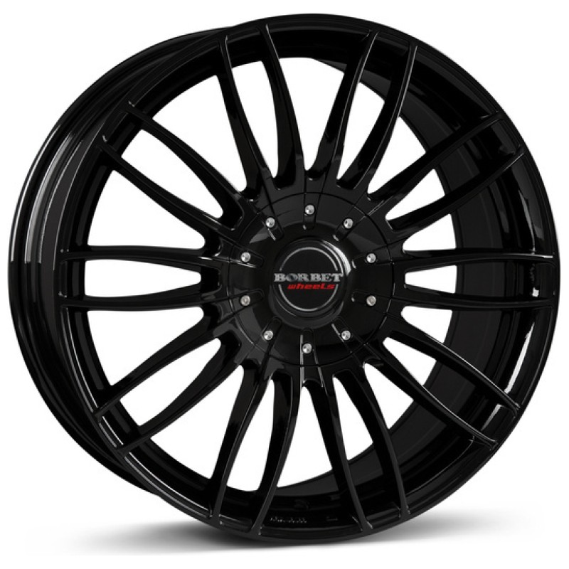 Janta aliaj Borbet CW3 8.5x19 5x127 ET40 BG - Black Glossy