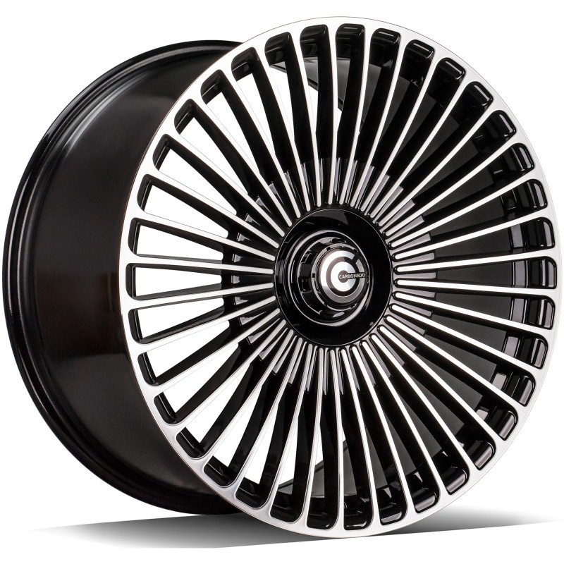 Janta aliaj Carbonado Hurricane 8.5x20 5x112 ET35 BFP - Black Front Polished