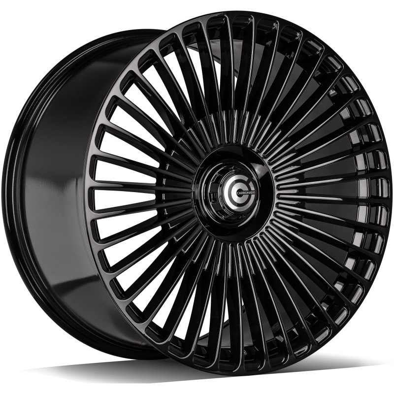 Janta aliaj Carbonado Hurricane 8.5x20 5x112 ET35 BG - Black Glossy