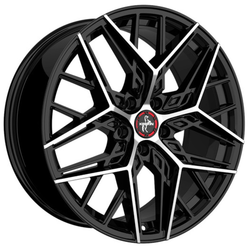 Janta aliaj Keskin Tuning KT25 8.5x20 5x112 ET30 BFP - Black Front Polish