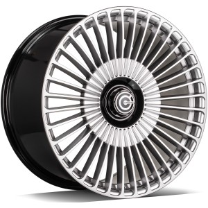 Janta aliaj Carbonado Hurricane 10.0x21 5x112 ET50 DHS - Diamond Hyper Silver