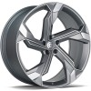 Janta aliaj Carbonado Superstar 10.0x22 5x112 ET20 MAFP - Matt Anthracite Front Polished