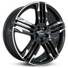 Janta aliaj Ronal R58 10.0x22 5x127 ET50 MCR - Jetblack-White Rim