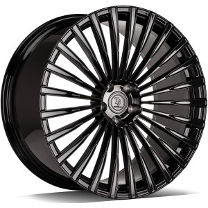 Janta aliaj seventy9 MF.1 10.5x22 5x112 ET14 BG - Black Glossy