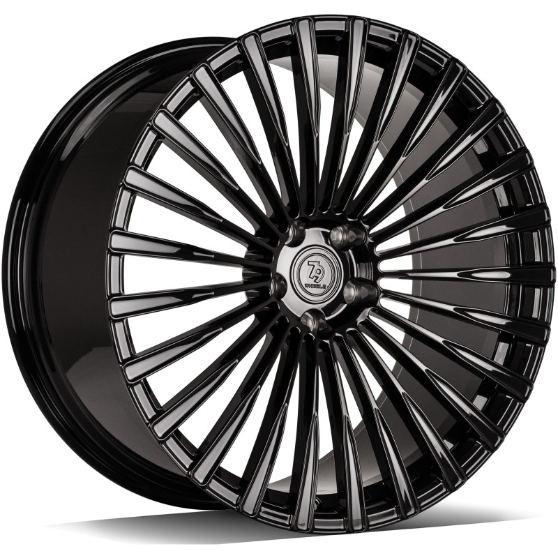 Janta aliaj seventy9 MF.1 10.5x22 5x112 ET14 BG - Black Glossy