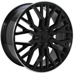 JANTA Barotelli ST420 VAN CB84.1 8/20 130 ET52.0 Black with polished lip
