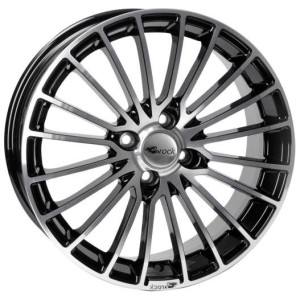 JANTA Brock B24 CB72.6 7.5/17 120 ET35.0 Black polished