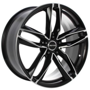 JANTA GMP ATOM CB66.5 8.5/19 112 ET25.0 Black polished