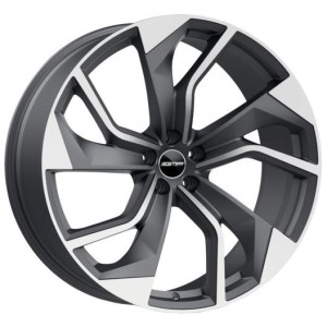 JANTA GMP REBEL CB66.5 9/22 130 ET28.5 Matt anthracite polished