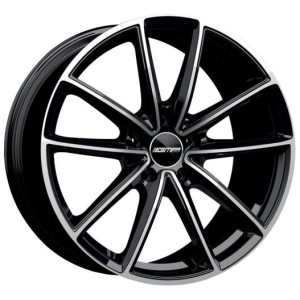 JANTA GMP TITAN CB66.5 9.5/22 112 ET26.0 Black polished