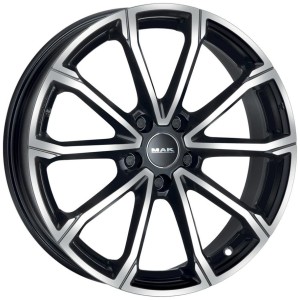 JANTA MAK DAVINCI CB66.6 6/16 112 ET40.0 Black polished