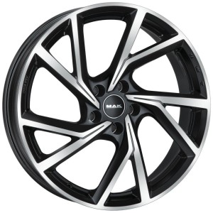 JANTA MAK KASSEL CB67.1 8.5/19 120 ET50.0 Black polished