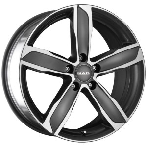 JANTA MAK STADT CB57.1 7/16 112 ET53.0 Anthracite polished