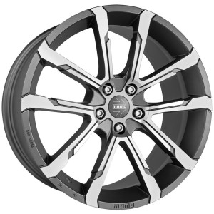 JANTA Momo QUANTUM EVO CB79.6 10.5/20 112 ET42.0 Matt anthracite polished
