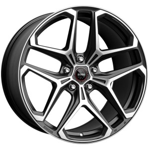 JANTA Momo RF-04 CB64.1 10/21 120 ET30.0 Matt black polished