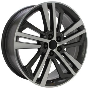 JANTA Origineel AUDI 80A601025F NO CAPS CB66.5 8/20 112 ET39.0 Anthracite polished