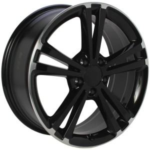 JANTA Origineel MERCEDES A1774011300 CB66.6 7.5/18 112 ET49.0 Black with polished lip