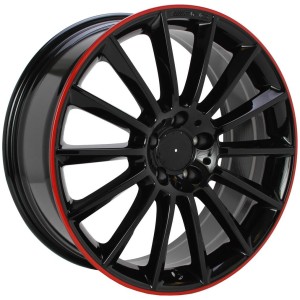JANTA Origineel MERCEDES A1774011900 CB66.6 8/19 112 ET40.0 Black with red lip