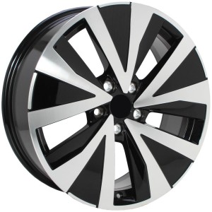 JANTA Origineel VOLKSWAGEN 2GJ601025B CB57.1 7/18 112 ET45.0 Black polished