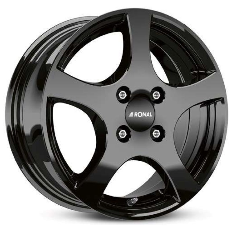 Janta aliaj Ronal CA2 6.0x14" 4x100 ET30 JB - Jetblack-Frontkopiert