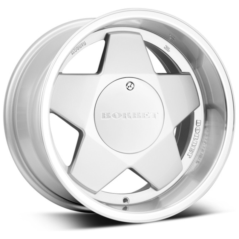 Janta aliaj Borbet A 7.0x15" 4x100 ET25 SP - Silver Polished