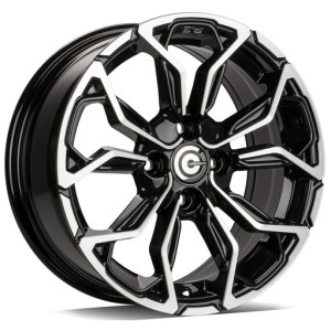Janta aliaj Carbonado Explode 6.5x15" 4x100 ET35 BFP - Black Front Polished