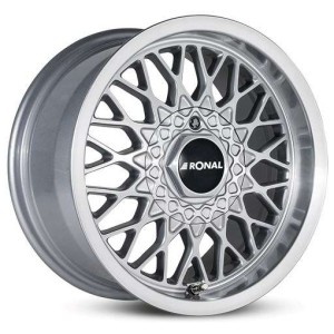 Janta aliaj Ronal LS 7.5x15" 4x100 ET25 S - Silber-Frontkopiert