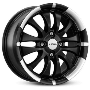 Janta aliaj Ronal R59 6.0x15" 4x100 ET35 JBM - Jetblack-Matt-Hornkopiert