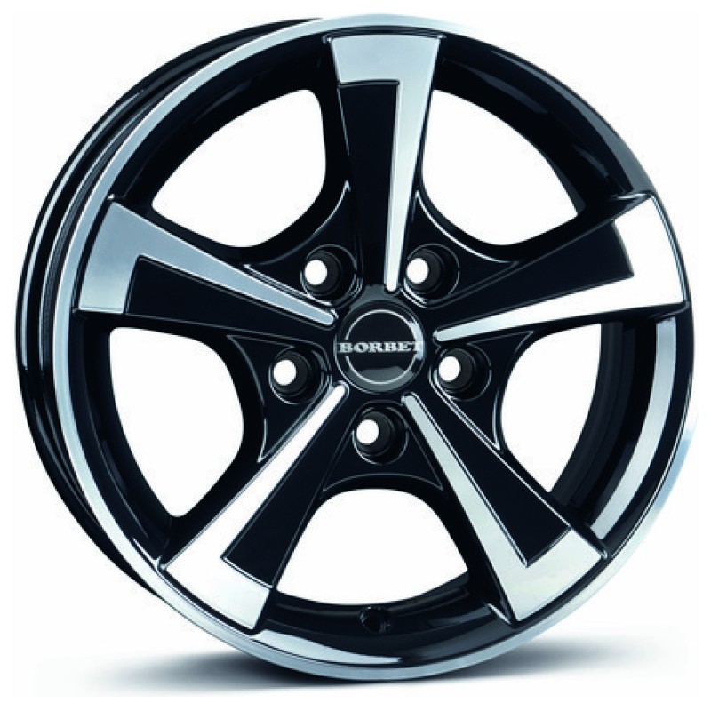 Janta aliaj Borbet CWT 6.0x15" 5x112 ET30 BPG - Black polished glossy