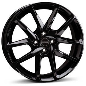 Janta aliaj Borbet N 6.5x16" 4x100 ET43 BG - Black Glossy