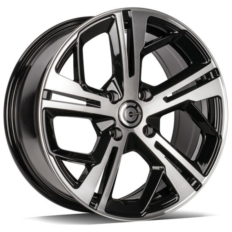 Janta aliaj Carbonado Angers 7.0x16" 4x108 ET20 BFP - Black Front Polished