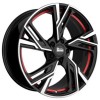 Janta aliaj MAM Leichtmetallräder RS5 6.5x16" 4x108 ET37 BFPRI -  Black Front Polished Red Inside