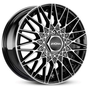 Janta aliaj Ronal LSX 7.0x16" 5x108 ET45 JB - Jetblack-Frontkopiert