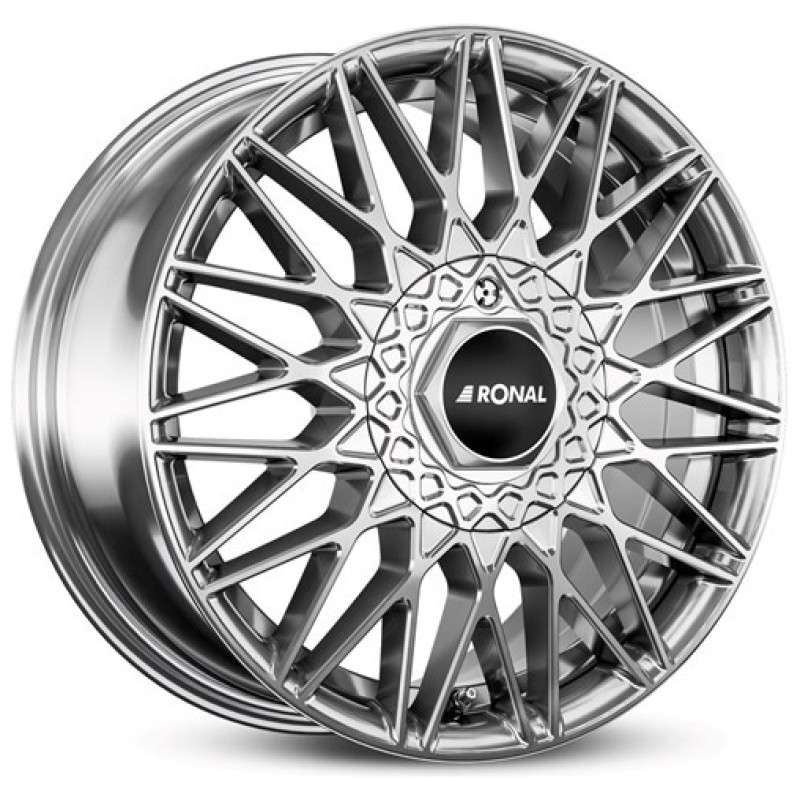 Janta aliaj Ronal LSX 7.0x16" 5x108 ET50 S - Silber-Frontkopiert