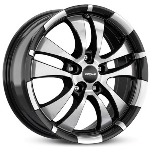 Janta aliaj Ronal R59 7.0x16" 5x110 ET35 JBF - Jetblack-Frontkopiert