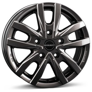Janta aliaj Borbet CW5 6.0x16" 5x118 ET68 MAG - mistral anthracite glossy