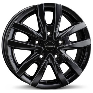 Janta aliaj Borbet CW5 6.5x16" 5x160 ET60 BM - Black Matt