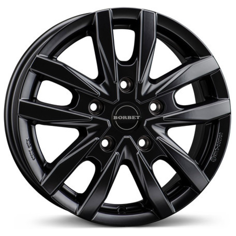 Janta aliaj Borbet CW5 6.5x16" 5x160 ET60 BM - Black Matt
